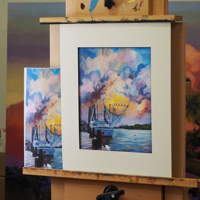 "Miss Andrea" archival giclee canvas print