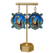 “Puppy’s Breath" Eagle Nebula Lemoine Earrings