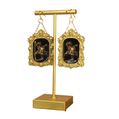 “Saturn Devouring his Son” Goya Earrings