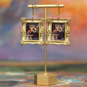 "Timoclea"  Elisabetta Sirani Throw The Entire Man Away Earrings