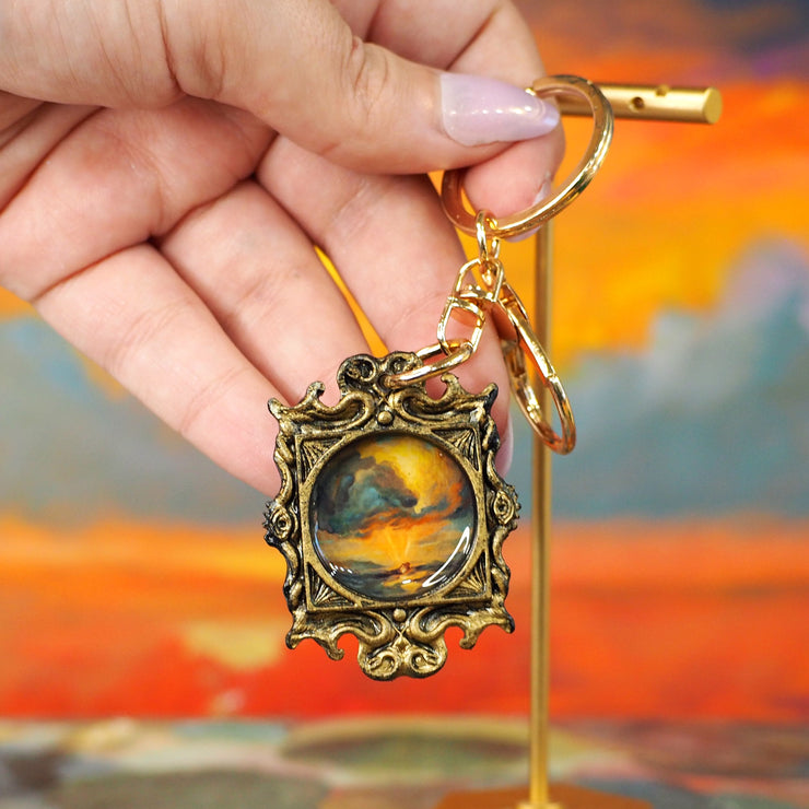 “Truth in the Fish Story's Lantern" Lemoine Keychain