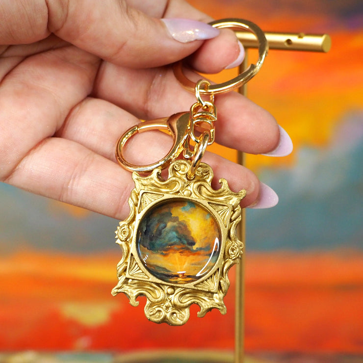 “Truth in the Fish Story's Lantern" Lemoine Keychain