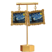 "Starry Night" Van Gogh  Earrings