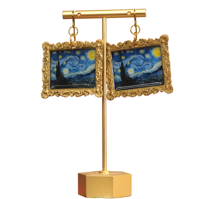 "Starry Night" Van Gogh  Earrings