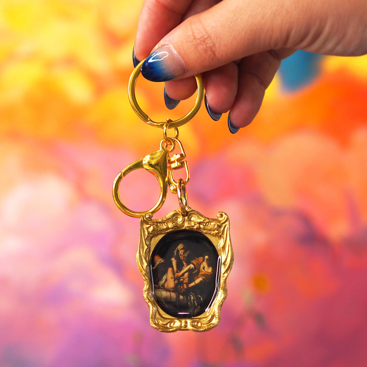 Judith Beheading Holofernes Artemisia Keychain