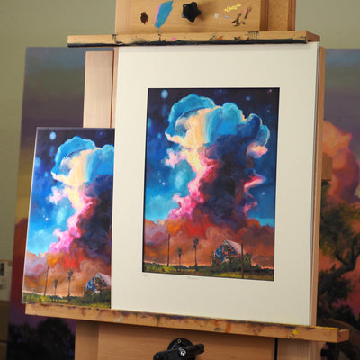 "Ascension" archival giclee canvas print