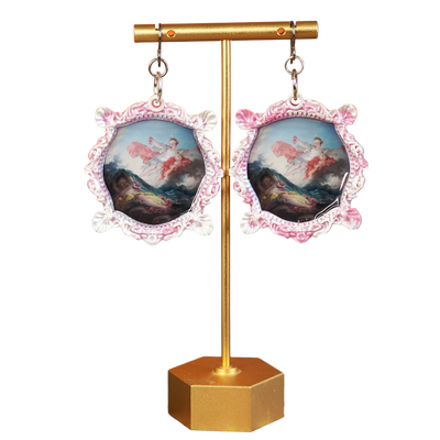 "Aurora Triumphing Over Night" John Honore Fragonard Earrings