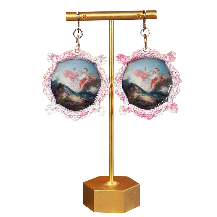 "Aurora Triumphing Over Night" John Honore Fragonard Earrings