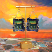 "A Walk In Twilight" Van Gogh  Earrings