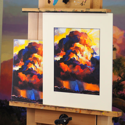 "Colossal" archival giclee canvas print