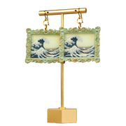 The Great Wave off Kanagawa by Hokusai Earrings