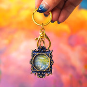 “Monet Waterlilies” in Medusa Frame Keychain