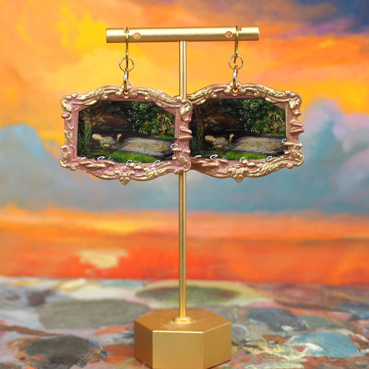 "Ophelia" by John Everett Millais Earrings