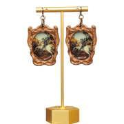 "St George and the Dragon" Raphael Earrings