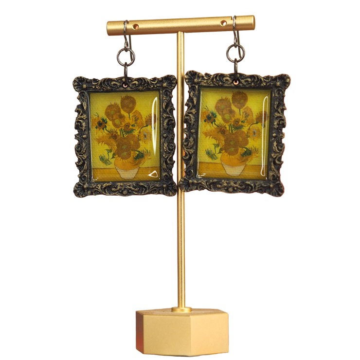Van Gogh “Sunflowers” Van Gogh Earrings