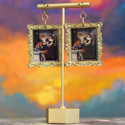 "Timoclea"  Elisabetta Sirani Throw The Entire Man Away Earrings