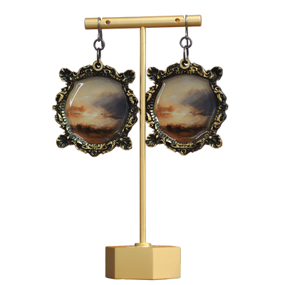"Wreckers Coast of Northumberland" JMW Turner Earrings