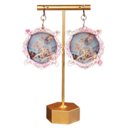 "The Triumph of Venus" Francois Boucher Earrings