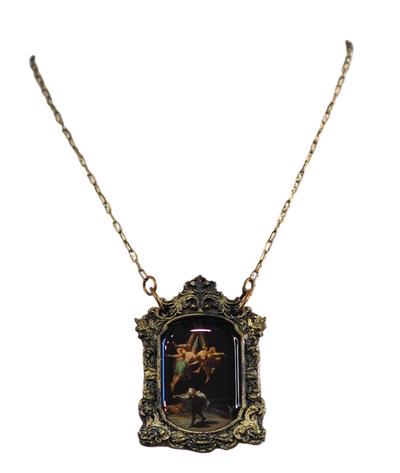 "Witches Flight" Goya Statement Necklace