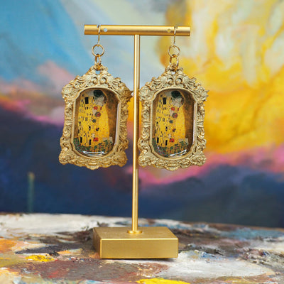 Gustav Klimt “The Kiss” Earrings