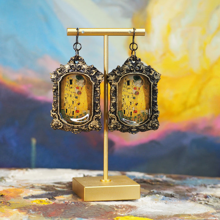 Gustav Klimt “The Kiss” Earrings